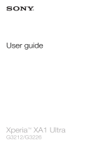 Sony Xperia XA 1 Ultra Dual SIM User manual