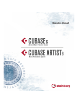 Steinberg Cubase 6.0 User manual