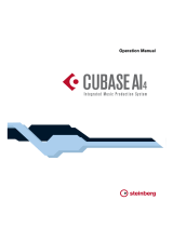 Steinberg Cubase AI 4.0 User manual