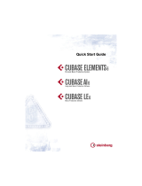 Steinberg Cubase Elements 6.0 Quick start guide