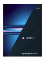 Sony Vegas Pro 15.0 User manual