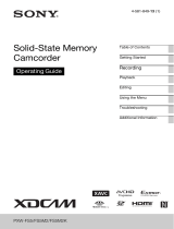 Sony PXW-FS5 User manual