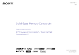 Sony PXW-X400 Operating instructions