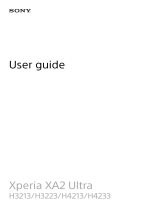 Sony Xperia XA 2 Ultra User guide