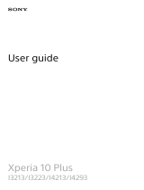 Sony Xperia I4213 User manual
