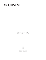 Sony Xperia U User guide