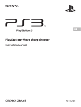 Sony PS3 PlayStation Move Sharp Shooter CECH-ZRA1E User manual