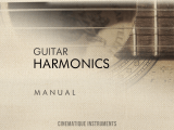 Steinberg Cinematique Instruments Guitar Harmonics User guide