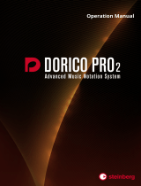 Steinberg Dorico Pro 2 User manual