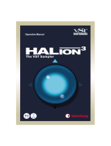 Steinberg HALion 3.0 Operating instructions