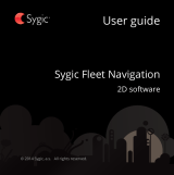 Sygic Fleet Navigation 2D Software User guide