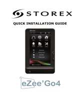 Storex eZeeGo4 Installation guide
