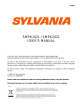 Sylvania MPK2021 User manual