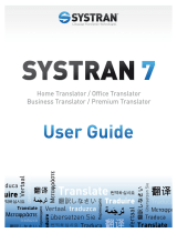 SYSTRAN Premium Translator 7.0 User guide