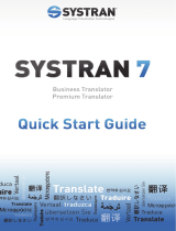 SYSTRAN Premium Translator 7.0 Quick start guide