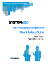 SYSTRAN Enterprise Global Server 5.0 User guide