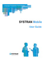SYSTRAN SYSTRAN MOBILE 5 Owner's manual