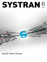 SYSTRAN Professional 6.0 Quick start guide
