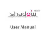 T-Mobile Shadow User manual