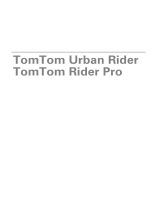TomTom URBAN RIDER Owner's manual