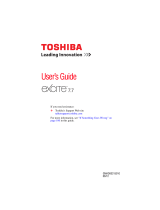 Toshiba AT275-T32 User manual