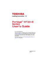Toshiba WT20-B2100 User manual