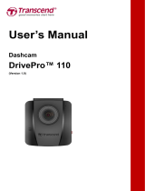 Transcend DrivePro 110 User manual