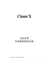 Tri-Edre Clone X 1 Operating instructions