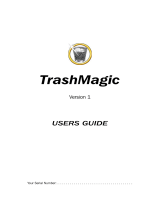 Tri-Edre TrashMagic 1 Operating instructions