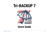 Tri-Edre Tri-Backup 7 Operating instructions
