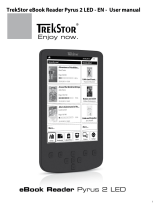 Trekstor eBook-Reader Pyrus 2 LED User manual