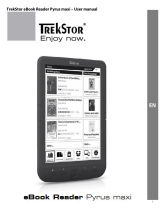Trekstor eBook Reader Pyrus® maxi User manual