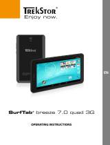 Trekstor SurfTab® breeze 7.0 quad 3G Operating instructions