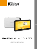 Trekstor SurfTab Xiron 10.1 3G Owner's manual