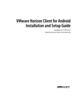 VMware Horizon Horizon Client 4.6 for Android Installation guide