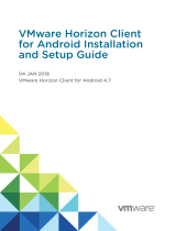 VMware Horizon Horizon Client 4.7 for Android Installation guide