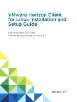 VMware Horizon Horizon Client 4.7 for Linux Installation guide