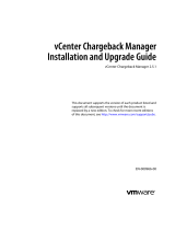 VMware vCenter Chargeback Manager 2.6 User guide