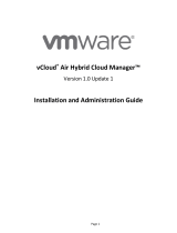 VMware vCloud vCloud Air Hybrid Cloud Manager 1.0 User guide