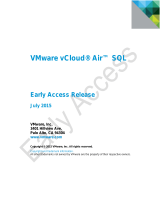 VMware vCloudvCloud Air SQL