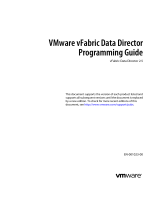 VMware vFabric Data Director 2.5 User guide
