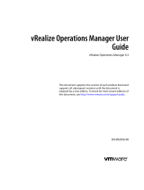 VMware vRealize Operations Manager 6.3 User guide