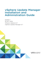 VMware vSphere vSphere Update Manager 6.7.1 User guide
