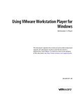 VMware WorkstationWorkstation 12.0 Player