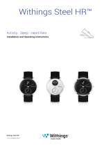 Withings Steel HR Operating instructions