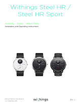 Withings Steel HR Sport Operating instructions
