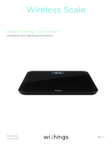 Withings Wireless Scale WS-30 Operating instructions