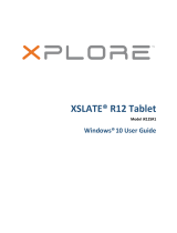 Xplore Zebra XSlate R12 Windows 10 User guide