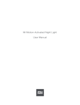 Xiaomi Mi Motion-Activated Night Light User manual