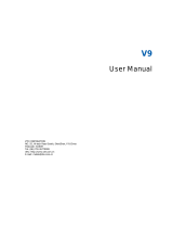 ZTE V9 User manual
